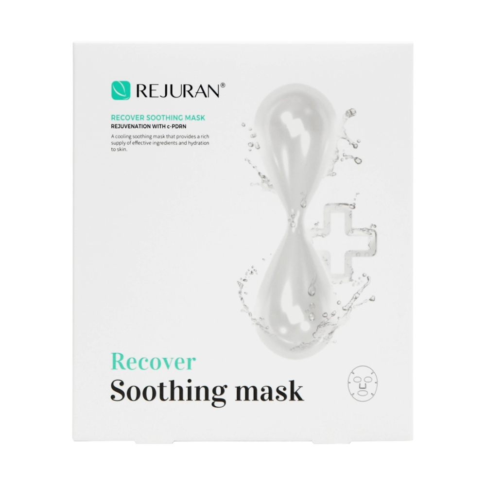 Rejuran Recover Soothing Mask 5шт - Заспокійлива маска для відновлення шкіри